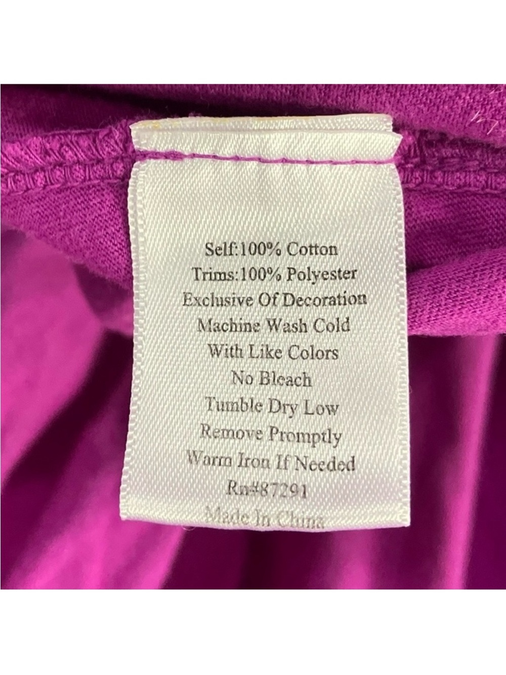 Johnny Was Purple Embroidered Scoop-Neck Midi Dress - Picture 6 of 6
